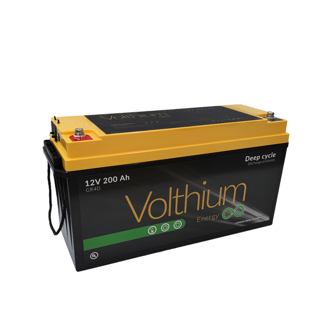 Volthium 12.8V 200Ah Self-Heating Lithium Battery - Group 4D