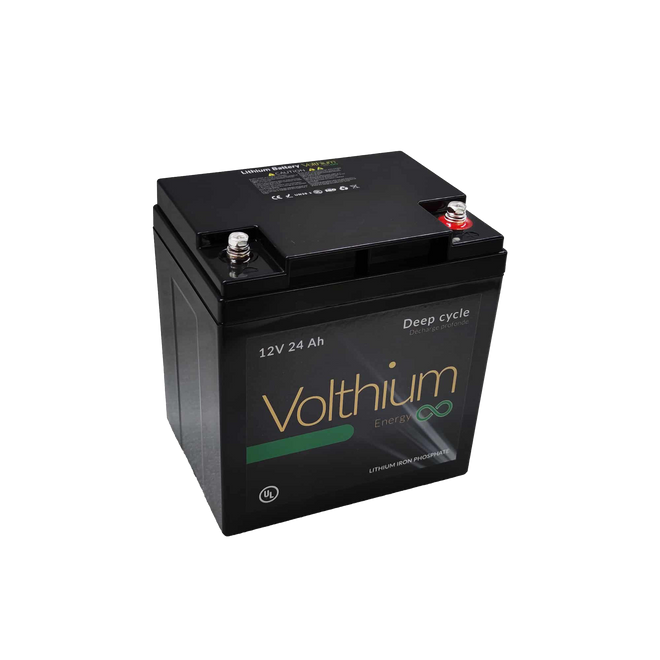 Volthium 12.8V 24Ah Lithium Battery - High-Power Compact
