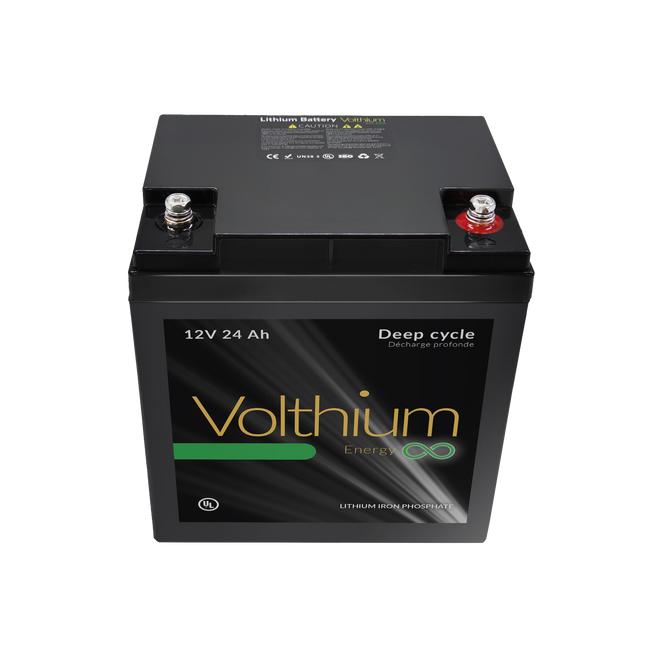 Volthium 12.8V 24Ah Lithium Battery - High-Power Compact