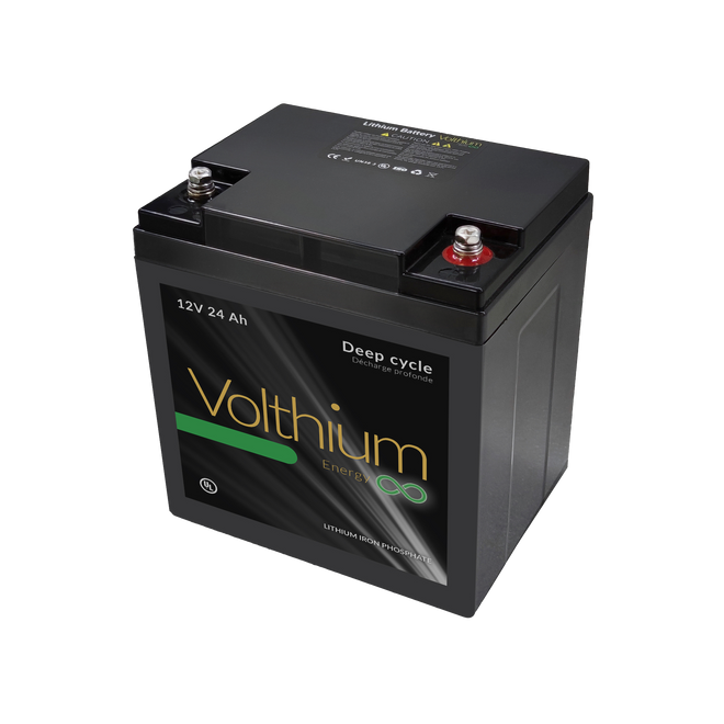 Volthium 12.8V 24Ah Lithium Battery - High-Power Compact