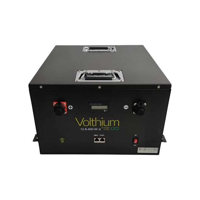 Volthium 12.8V 400Ah Wall-Mount Self-Heating Lithium Battery - LCD