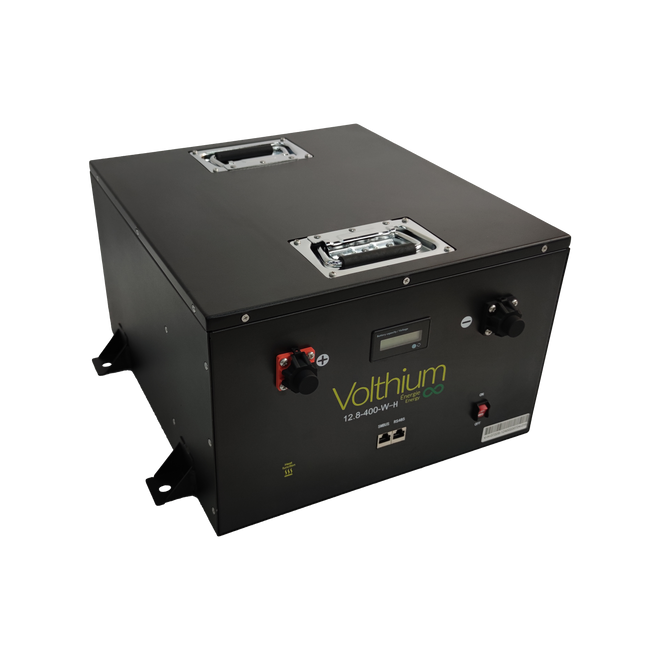 Volthium 12.8V 400Ah Wall-Mount Self-Heating Lithium Battery - LCD