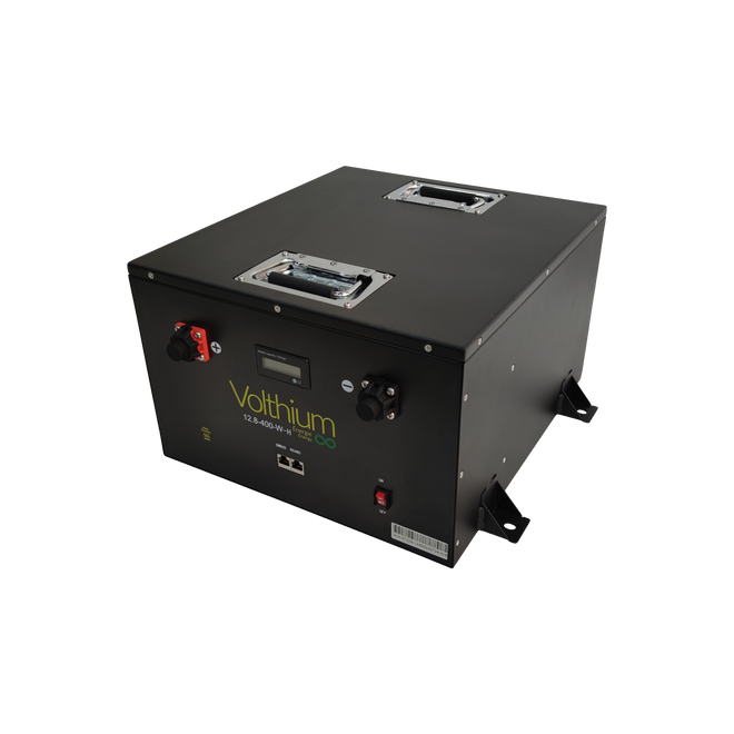 Volthium 12.8V 400Ah Wall-Mount Self-Heating Lithium Battery - LCD