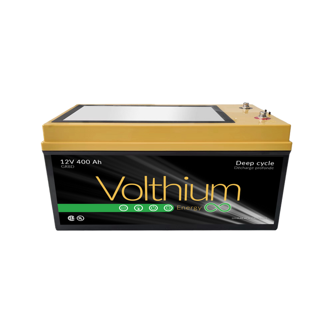 Volthium 12.8V 400Ah Self-Heating Lithium Battery - Group 8D