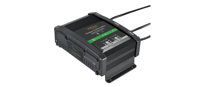Volthium 2-Bank 20A Lithium Battery Charger - 10A Per Bank