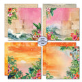 3Quarter Designs Tropic Excursion 12x12 Design Paper & Diecuts Set