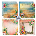 3Quarter Designs Tropic Excursion 12x12 Design Paper & Diecuts Set