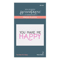 You Make Me Happy Press Plate from the BetterPress Collection