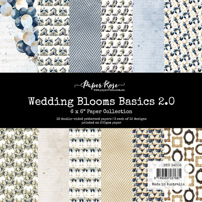 Wedding Blooms Basics 2.0 6x6 Paper Collection 34506