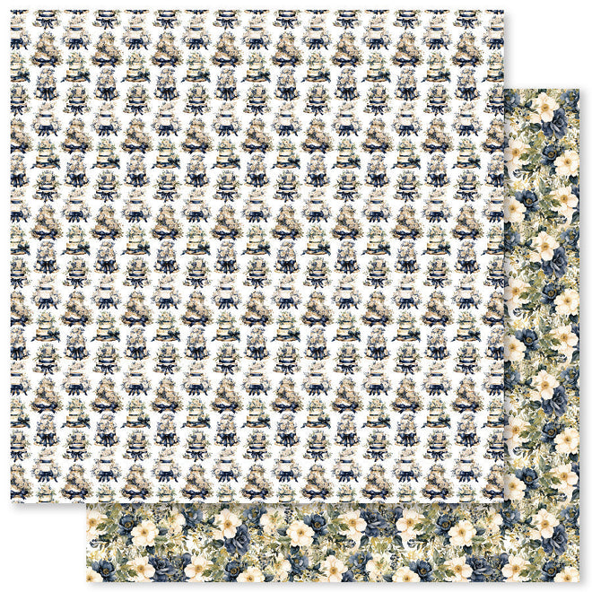 Wedding Blooms Basics A 12x12 Paper (12pc Bulk Pack) 31728