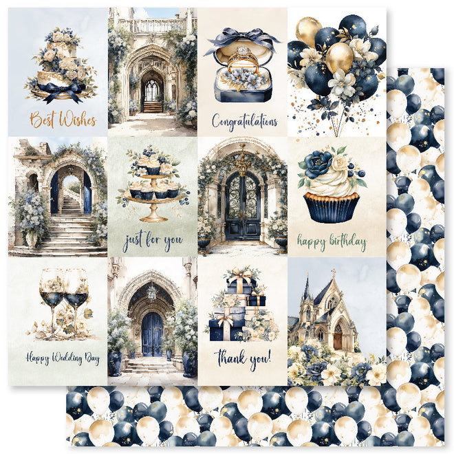 Wedding Blooms 12x12 Paper Collection 31701