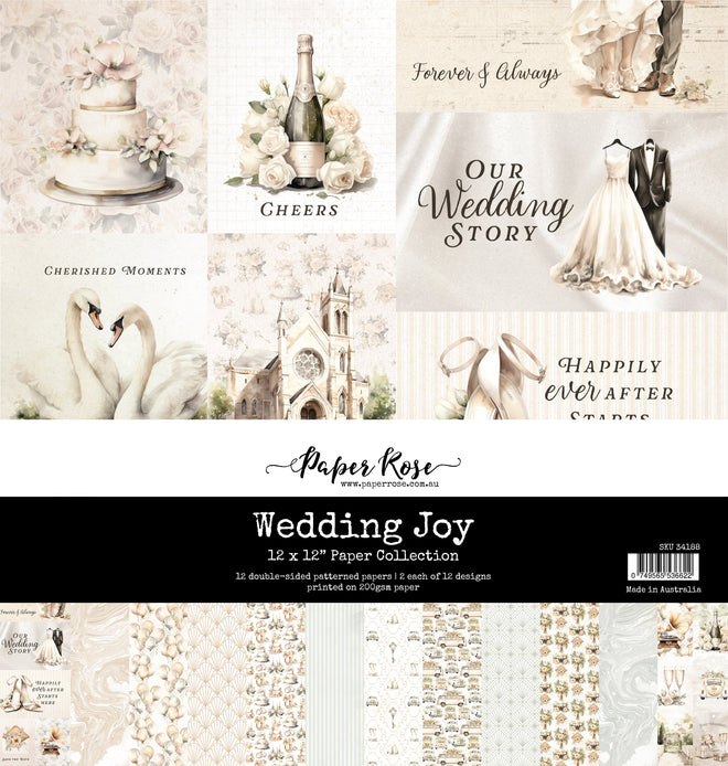 Wedding Joy 12x12 Paper Collection 34188
