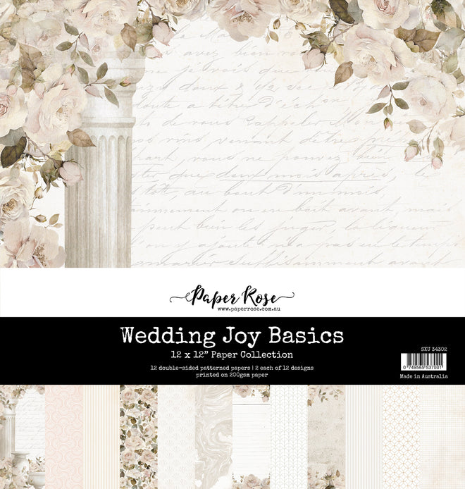 Wedding Joy Basics 12x12 Paper Collection 34302