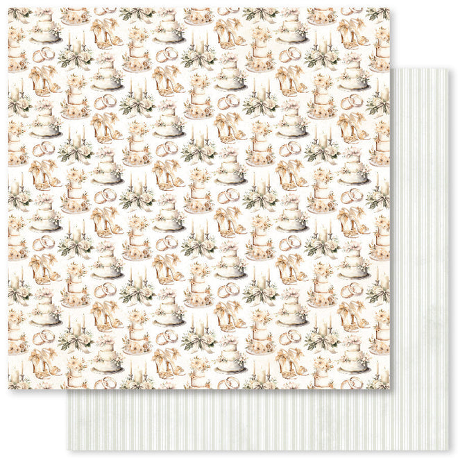Wedding Joy C 12 x 12 Paper (12 pc Bulk Pack) 34197
