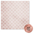 Wedding Joy Foil Rose Gold 6x6 Paper Collection 34581