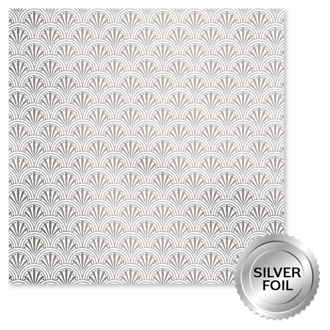 Wedding Joy Foil Silver 6x6 Paper Collection 34554