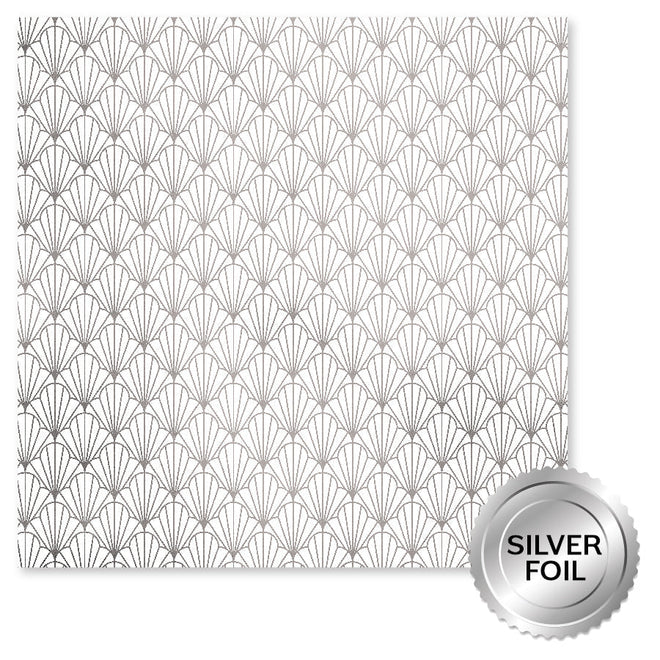 Wedding Joy Foil Silver 6x6 Paper Collection 34554