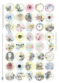 3Quarter Designs Sticker A4 Sheet - Whimsical Notions