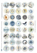 3Quarter Designs Sticker A4 Sheet - Whispered Memories