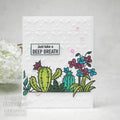 Woodware Clear Singles Plant Display 4 in x 6 in Stamp