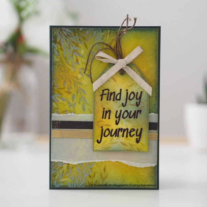 Woodware Clear Singles You Can Do It! A5 Stamp