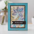 Woodware Clear Singles Letting Go 4 in x 6 in Stamp