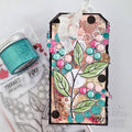 Woodware Clear Singles Bubble Bloom Ellie 4 in x 6 in Stamp