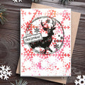 Woodware Snowflake Screen 6 in x 6 in Mask