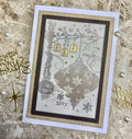 Woodware Clear Singles Winter Bauble 4 in x 6 in Stamp Set