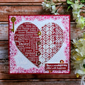 Woodware Mezzo 6 in x 6 in Stencil