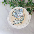 Woodware Clear Singles Peaceful Dove 4 in x 6 in Stamp Set