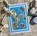 Woodware Clear Singles Garden Daisies 4 in x 6 in Stamp Set