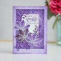 Woodware Clear Singles Mini Garden Spray 3.8 in x 2.6 in Stamp