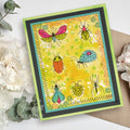 Woodware Clear Singles Bug Doodles 4 in x 6 in Stamp Set