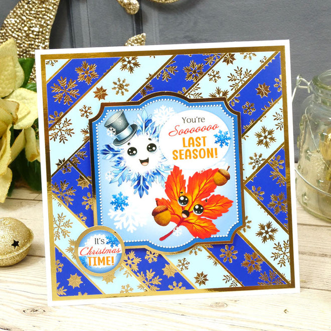 Christmas Crackers Topper Sheet - Let it Snow