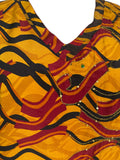 PRC6461 Avatar Pure Silk Long Tunic with Side Ties
