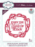 Creative Expressions Sue Wilson Festive Blustery Frame Craft Die