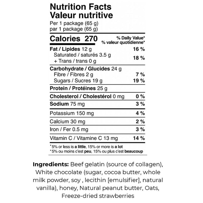 Zentein Nutrition COLLAGEN PROTEIN BAR, 12 Bars/Box