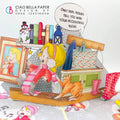 Ciao Bella Zoe & Ziggy Paper Pad 6"x6" 24/Pkg