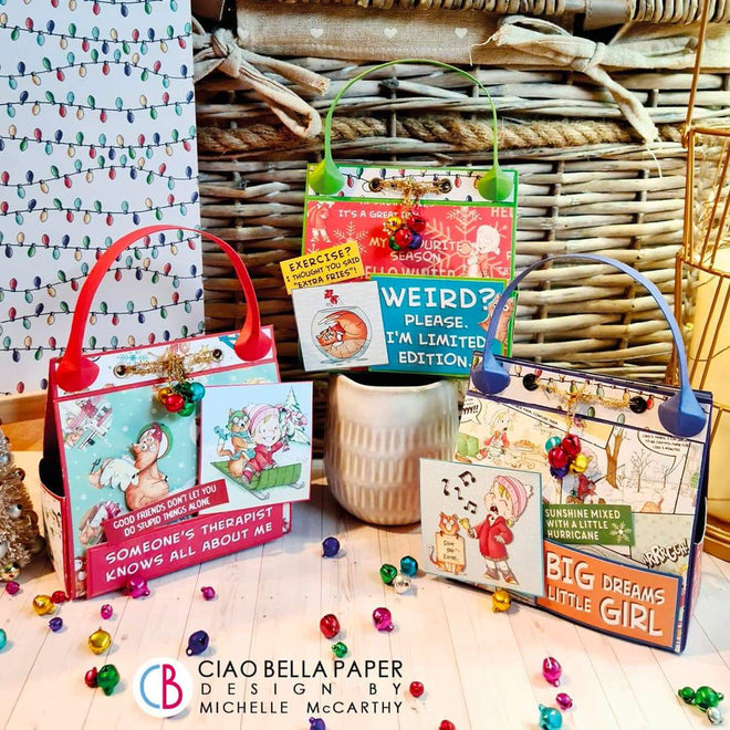 Ciao Bella Zoe & Ziggy Paper Pad 12"x12" 12/Pkg