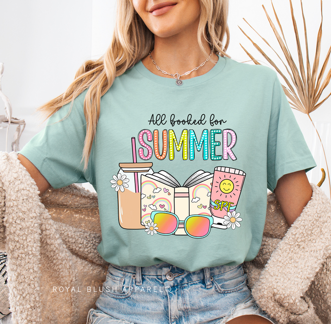 All Booked For Summer Graphic T-Shirt