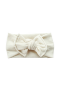 Modal Ribbed Headwrap | Natural 0-3 yrs