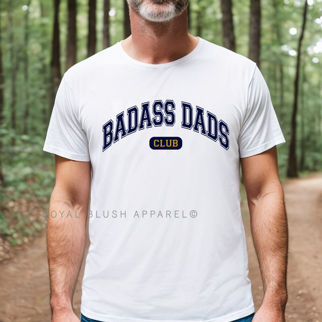 Badass Dads Club Graphic T-Shirt