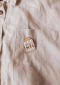 Bagel MTL Enamel Pin