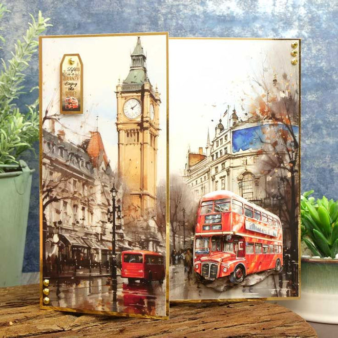 Life Is A Journey Decoupage Topper Sheet