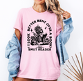 Bent Over A Book Graphic T-Shirt