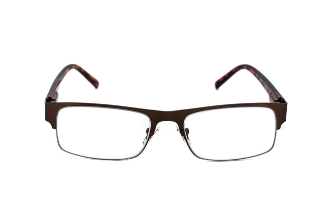 Boléro Alaric — Half-Rim Rectangular Reading Glasses