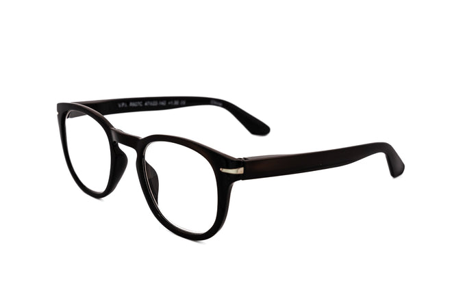 Boléro Ambra — Round Keyhole Reading Glasses