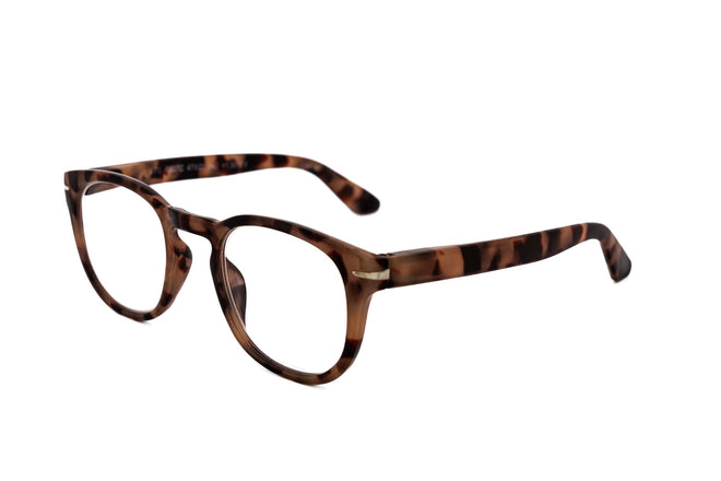 Boléro Ambra — Round Keyhole Reading Glasses