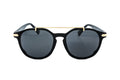 Boléro Draxler — Round Brow Bar Polarized Sunglasses